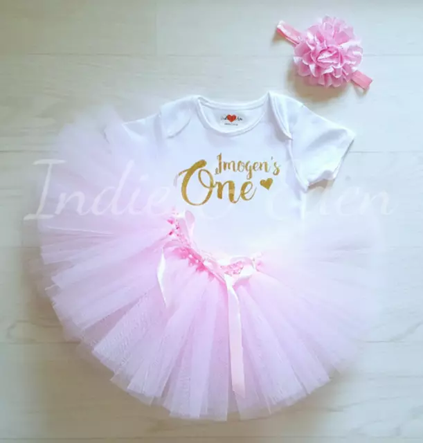 Ensemble gilet et gilet rose bébé tutu or filles bébé accessoire photo gâteau éclat