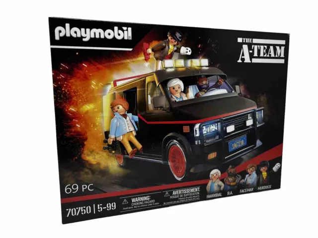 Playmobil® 70750 The A-Team Van | Bus |  mit 4 Figuren | 69 Teile | Ab 5 Jahren