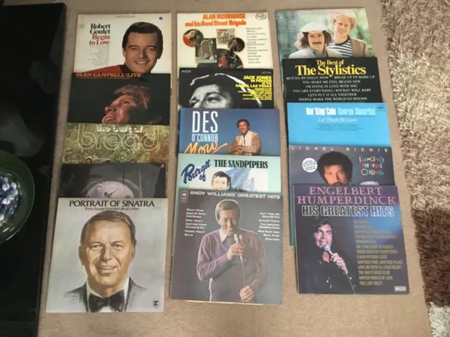 Job Lot 15 X LP Vinyl Records From 60’s & 70’s - Lots of Favourites