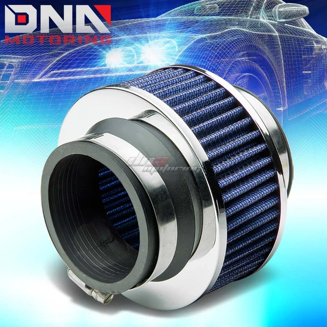 2.5& HIGH FLOW Cold Air Intake Induction Bypass Valve Rubber Blue