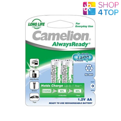 Camelion 4 Camelion AAA Batterienrechargeable 1000mAh 4BL Batterie NI-MH 1.2V HR03 Neuf 