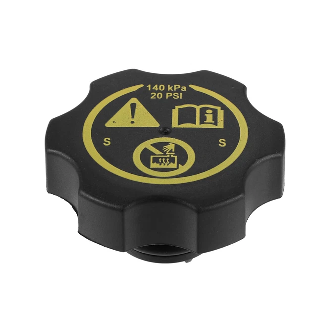Radiador Presión Desbordamiento Tapa para Buick - 1uds Negro