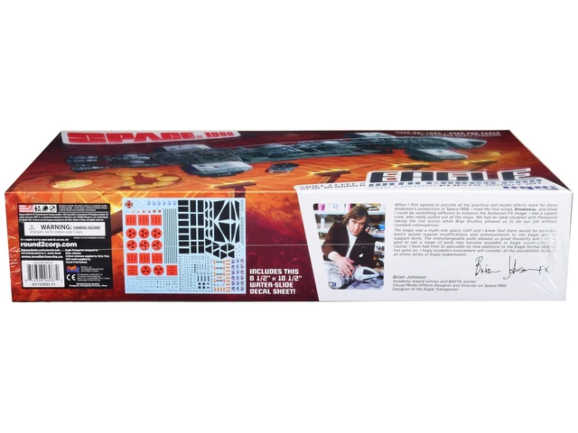 Skill 2 Model Kit Eagle Spacecraft with Cargo Pod "2nd Edition" "Space: 1999" (