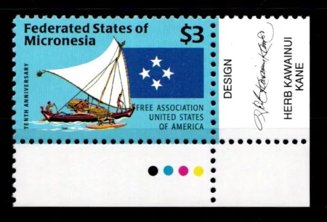 Mikronesien 528 postfrisch Schifffahrt #GW124