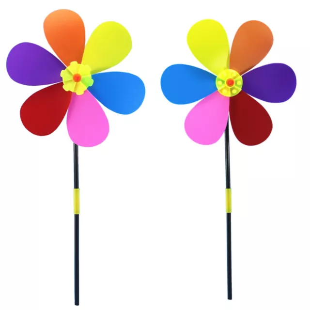 Pinwheels for and Garden Windmill Sunflower Outdoor Decor Toy