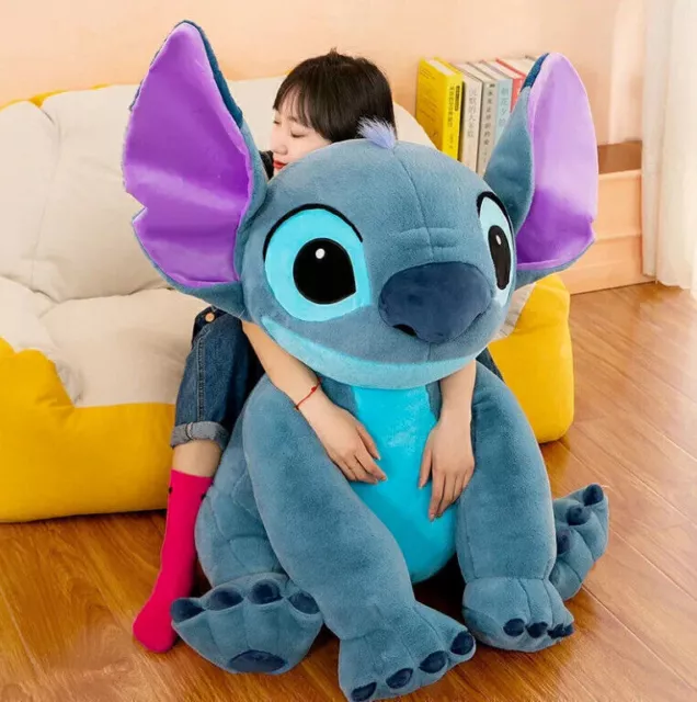 Neue große Lilo & Stitch 60CM Tier Plüsch Schlafkissen Spielzeug Kinder Geschenk