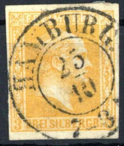 1858, Altdeutschland Preussen, 12 a, gest. - 1692398