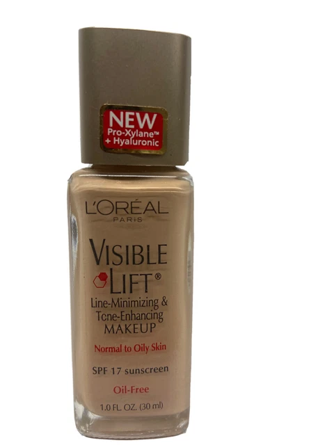 LOREAL VISIBLE LIFT LINE MINIMIZING & TONE ENHANCEMENT MAKE UP 1oz SPF 17 #145
