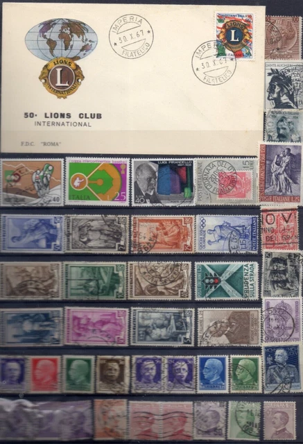 ITALIE ! Lot de Lettres et Timbres anciens depuis 1900 ! NEUFS
