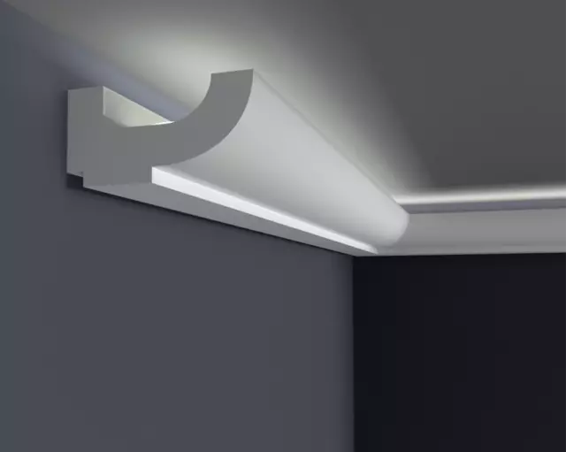 (10 metros) - Luz LED Construcción Perfil Spot para Iluminación Indirecta