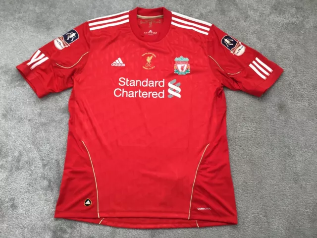 New With Tags Official Adidas Liverpool FA Cup Final 2012 Shirt