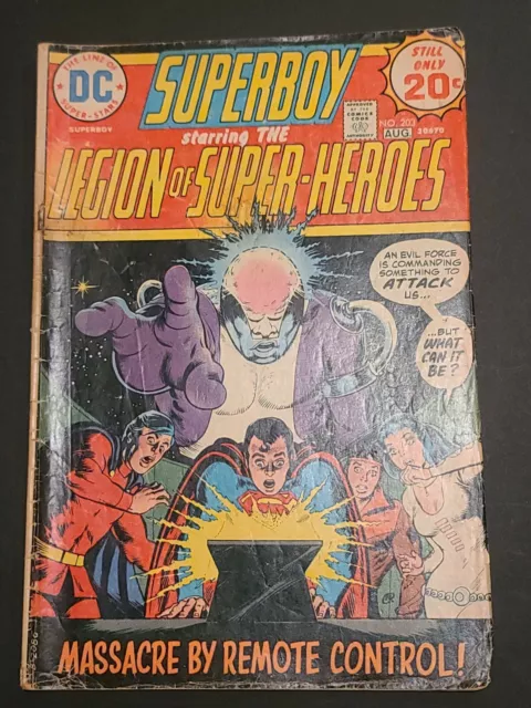 Dc Comics  Superboy & Legion Of Super Heroes #203 Aug 1974