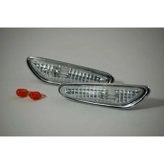 Clignotants Latéraux Gauche/droit Pour BMW E46 E60 E61 E83 - Gris Ou Blanc - Lot De 2