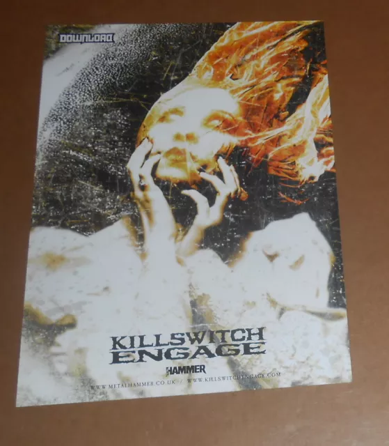 Killswitch Engage Poster 2-Sided Original 16.5x11.5