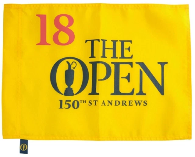 NEW OFFICIAL 2022 ST ANDREWS 150th OPEN GOLF PIN FLAG £50.00 PicClick UK