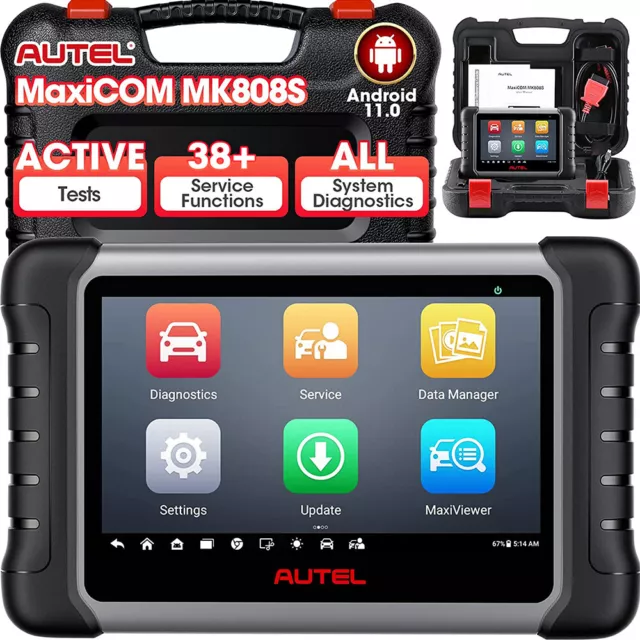 2024 Autel MaxiCOM MK808S MK808 PRO Outils diagnostics Systèmes Complète Android