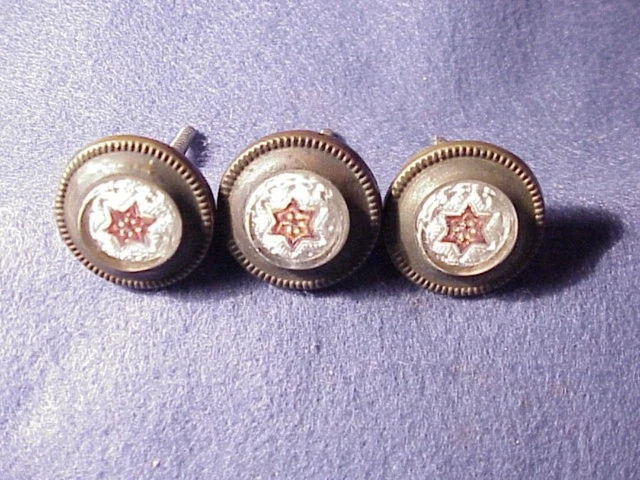 Victorian Picture Nails~Three~Red Star(K)