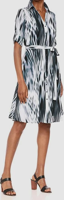 本物保証!本物保証!ディーケーエヌワイ DKNY Womens Eyelet Midi Sleeveless Fit Flare Dress レディース  ドレス