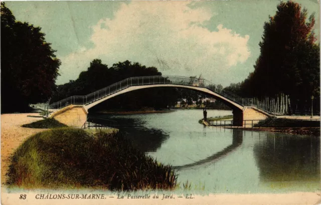 CPA CHALONS-sur-MARNE - La Passerelle du Jard (742412)
