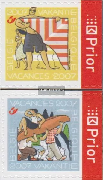 Belgien 3713II D-3714II D (kompl.Ausg.) postfrisch 2007 Sommermarken