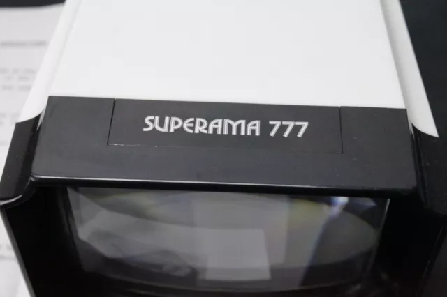 Superama 777 Slide Viewer Diapositive Vintage Vecchio Funzionante 2