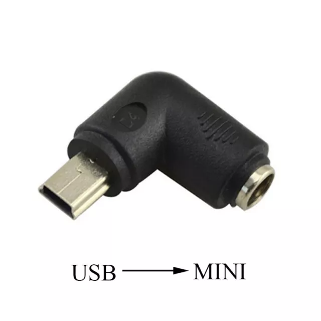 2 Adaptateurs D'alimentation Dc 5 5 X 2 1 Mm Femelle Vers Micro Usb 5 R