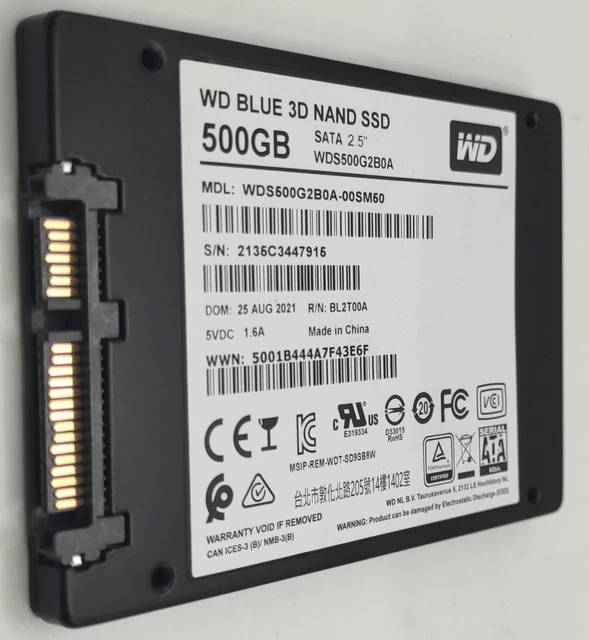 WD Blue SA510 SSD - 1TB - SATA-600 - 2.5