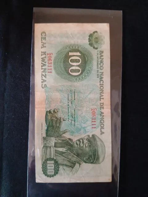1979 Angola 🇦🇴 100 Kwanzas Banknote