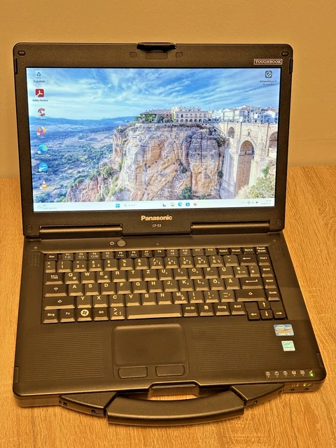Panasonic Toughbook CF-53 MK2 i5 2.6GHz 8GB RAM DUAL HDD 128+1TB Rugged Laptop