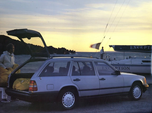 Mercedes-Benz S 124 T-Modell Poster 40 x 30 cm ORIGINAL! Interne Nummer 2