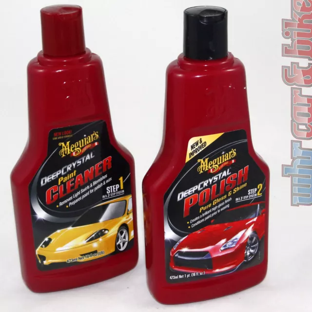 Meguiars Deep Crystal Polish Autopolitur Politur & Paint Cleaner Lackreiniger