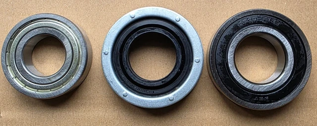 Kit Ricambi 2 Cuscinetti Guarnizione Lavatrice Teka E Haier 81881118 - Foto 5