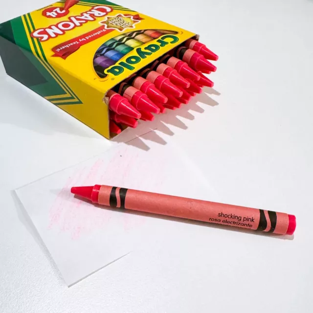 MinifigFans 50 Red Crayons Bulk - Single Color Crayon Refill