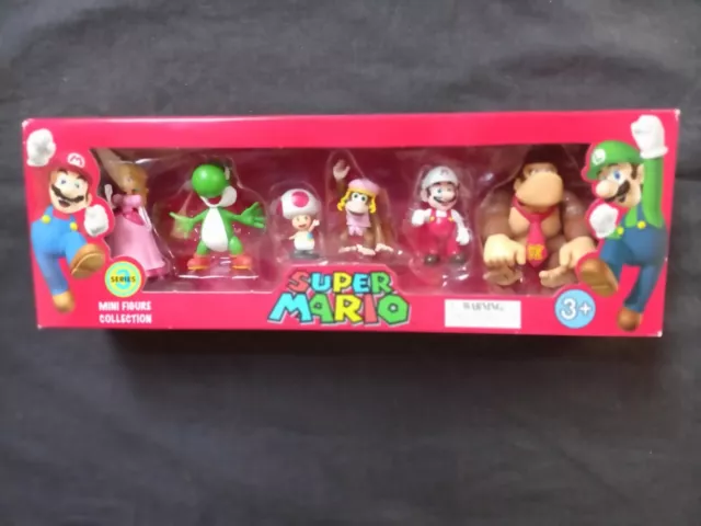 Super Mario Mini figure collection series 3 envoi rapide et suivi