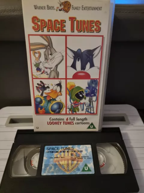 Space Tunes Looney Tunes Bugs Bunny Pal Vhs Video Kids Children