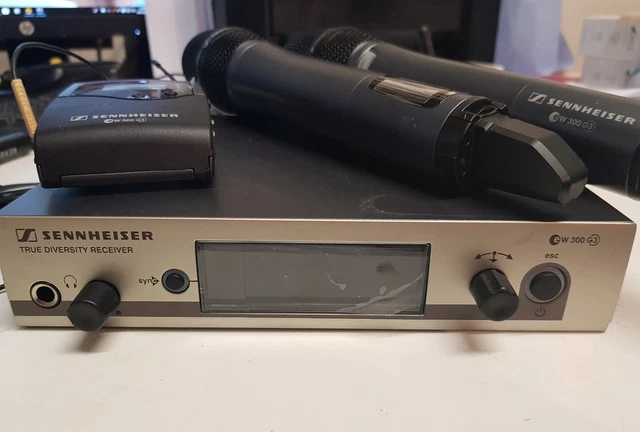 SENNHEISER EW300 G3 Wireless Receiver e300 Wireless Microphone