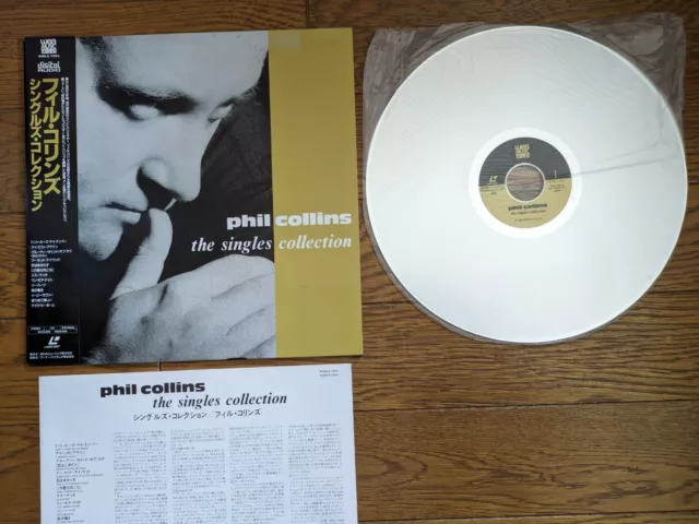 PHIL COLLINS The Singles Collection 1989 Japan LD Laser Disc WML5-7001 Genesis