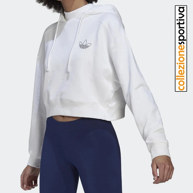 FELPA RAGAZZA DONNA ADIDAS ORIGINALS HOODIE cod. HK5170 col