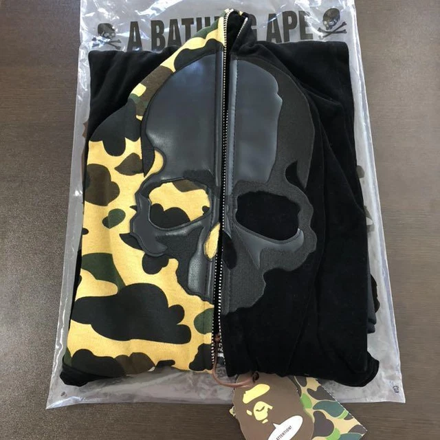 A Bathing Ape Mastermind Japan Hoodie Skull 1C73115939 Size M 0411