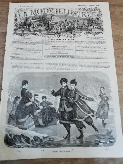 Revue Ancienne "La Mode Illustrée" N°15 - Année 1909 - Avec Planches De Patrons à Découper - Collection