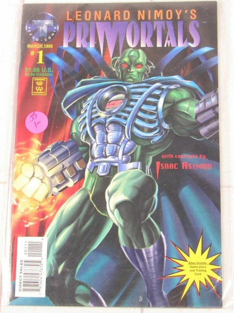 Leonard Nimoy's Primortals #1 Mar. 1995 Tekno Comix