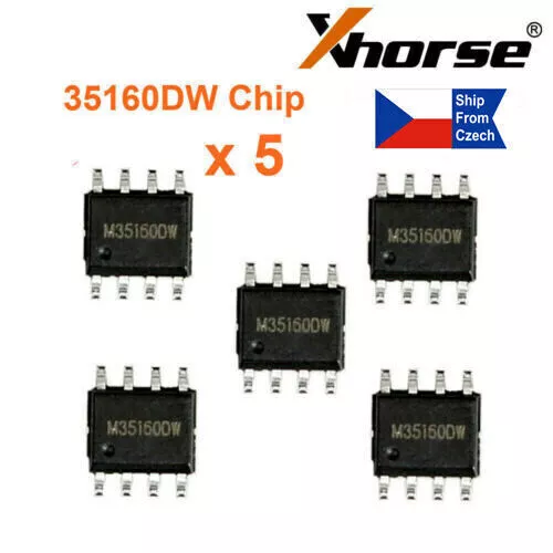 5x Xhorse 35160DW Chip No Need Simulator For VVDI Prog Replaced M35160WT Adapter