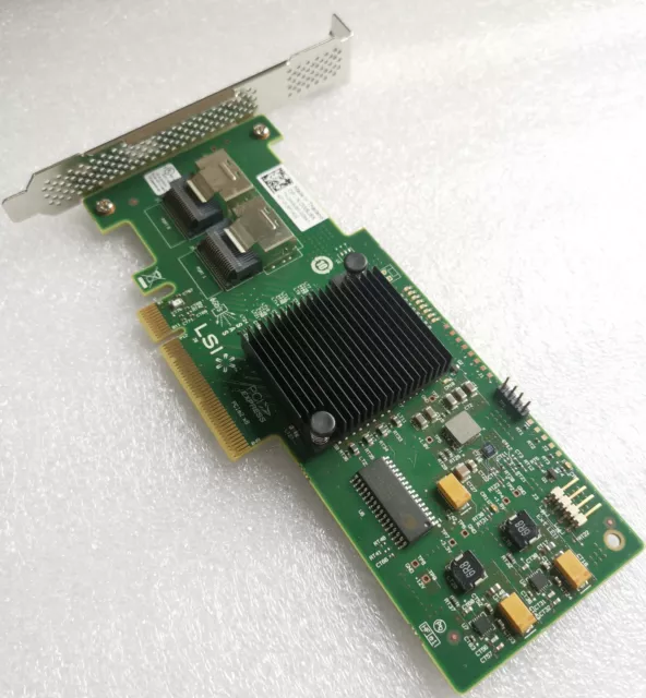 LSI SAS 9210-8i 8-port 6Gb/s PCIe HBA RAID SATA Controller card