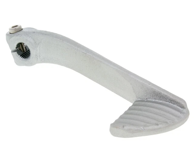 Kick de démarrage BUZZETTI acier argenté pour PEUGEOT Citystar 50cc, Django