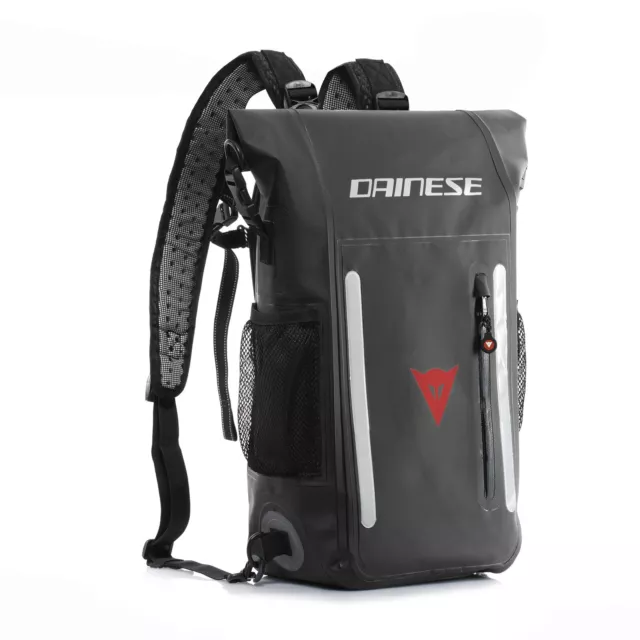 Dainese Explorer Backpack WP 15 Liter black wasserdichter Motorradrucksack