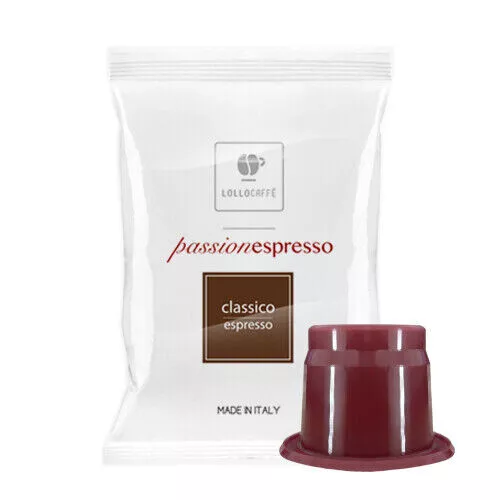 400 Capsules Lollo Classique Café Compatible Nespresso Mélange Classique Gaufres