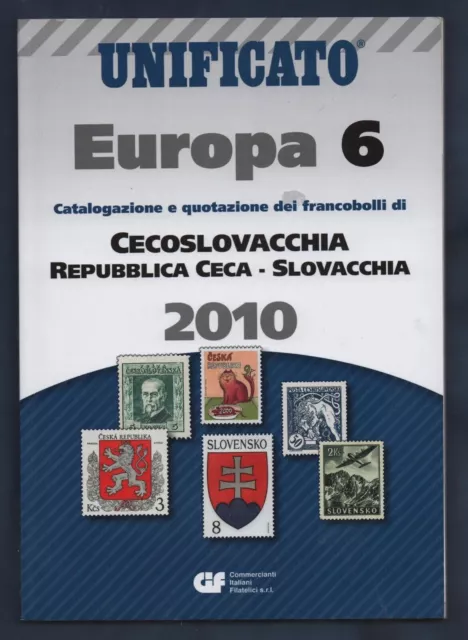 Catalogo Unificato Europa 6 Con Cecoslovacchia Repubblica Ceca E Slovacchia