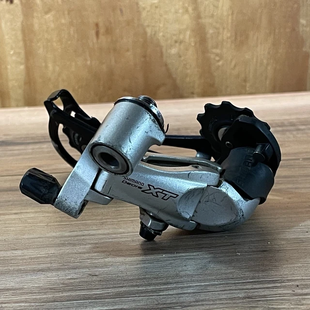 SHIMANO DEORE XT RDM760 RAPID RISE Low Normal Rear Derailleur Long Cage 9 Speed EUR 64,41