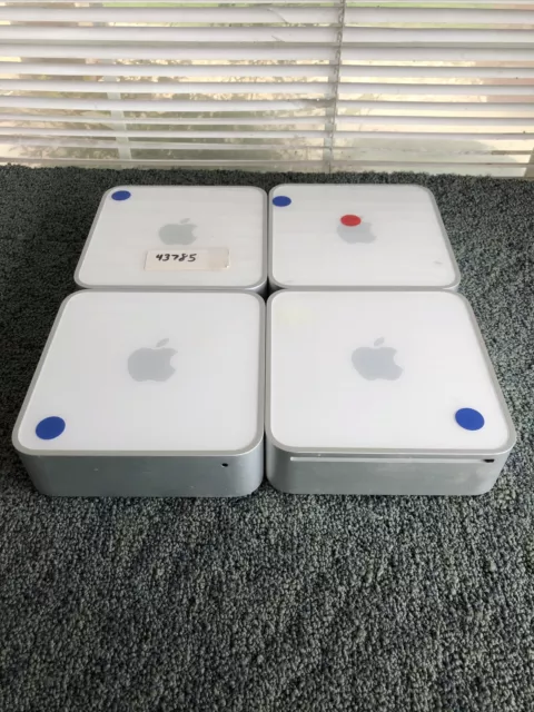 Lot of (4) Apple Mac Mini G4 Desktop A1283 - AS IS - FREE SHIPPING