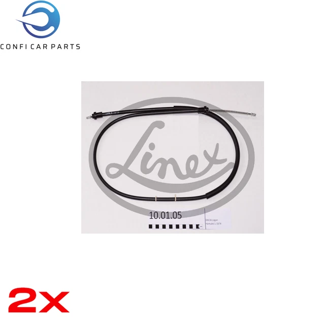 Handbremsseil Bremsseil Paar Hinten Linex 100105 2Pcs P Neu Oe Qualit�T